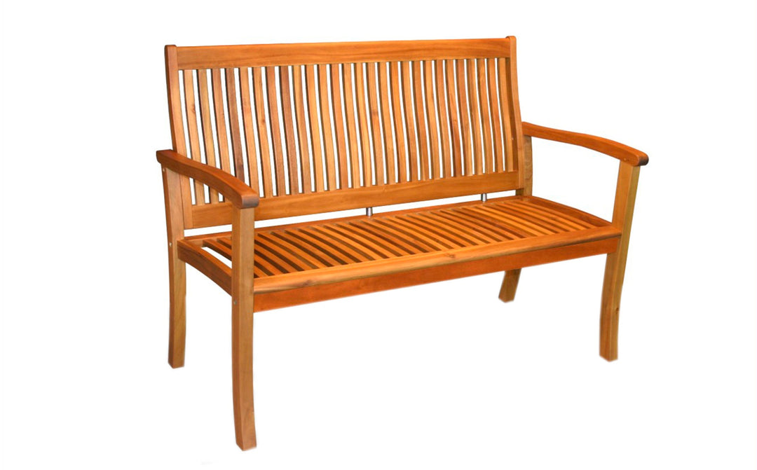 P&F ZennHome 2 Seater Timber Bench