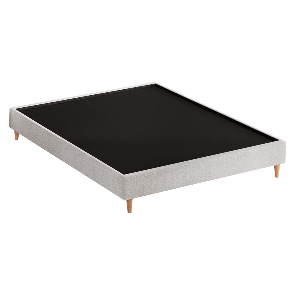 P&F SkyWay Bed Frame Double Size Beige ZORA