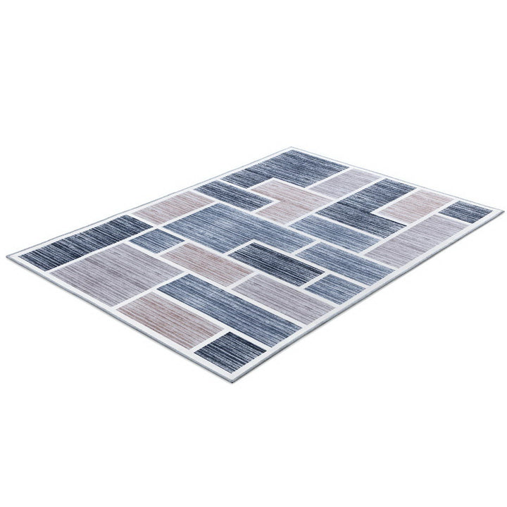 P&F ZennHome Short Pile Floor Rug 200cm x 290cm Blocky