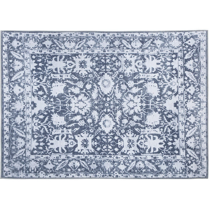 P&F ZennHome Floor Rug 200cm x 290cm Mat Carpet Short Pile Blue