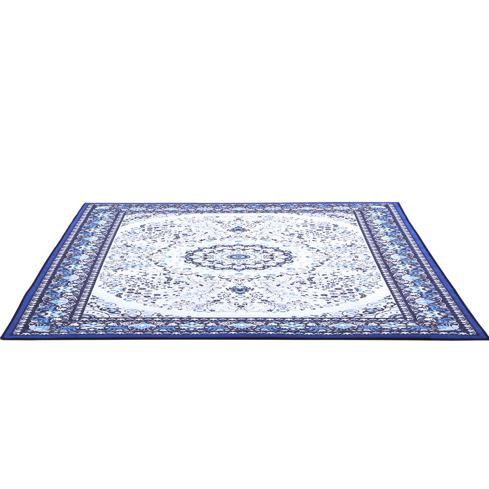 P&F ZennHome Floor Rug 200cm x 290cm Mat Carpet Short Pile Moon