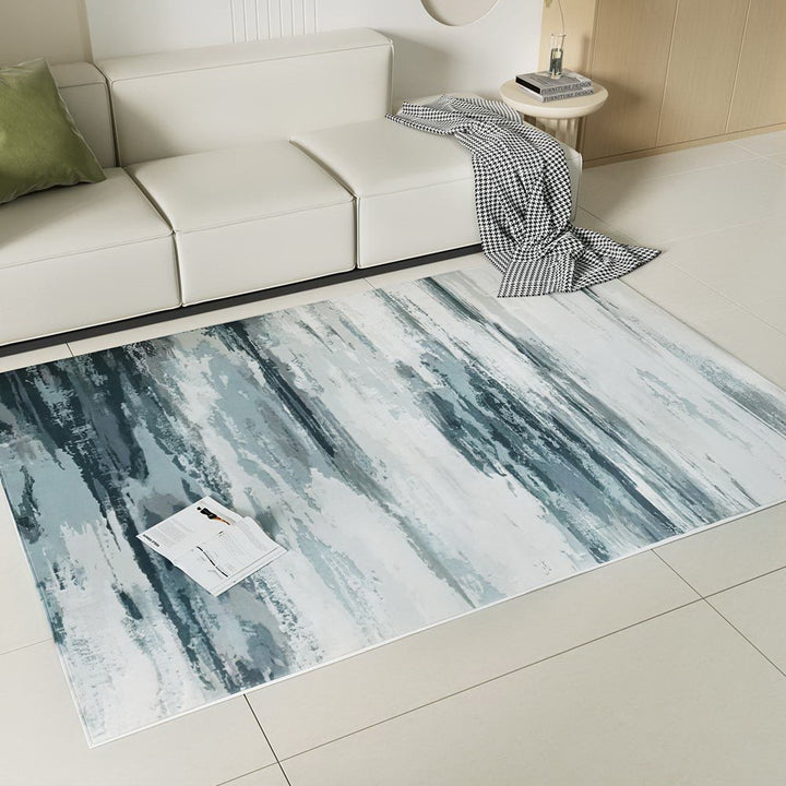 P&F ZennHome Floor Rug 160cm x 230cm Washable Mat Carpet Short Pile Waterfall