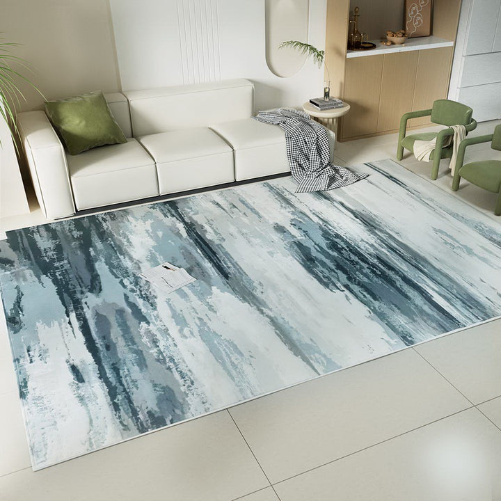 P&F ZennHome Floor Rug 200cm x 290cm Washable Mat Carpet Short Pile Waterfall