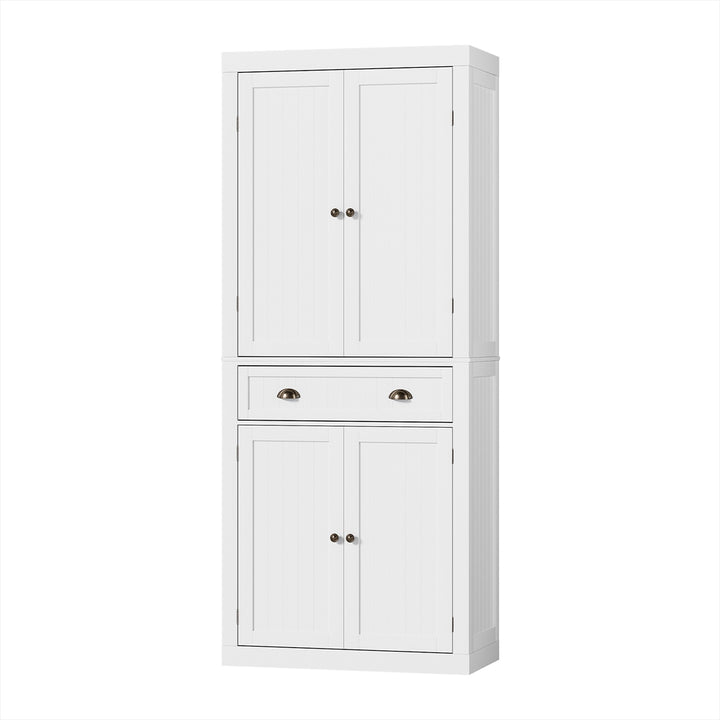 P&F SkyWay Buffet Sideboard Cupboard Cabinet White