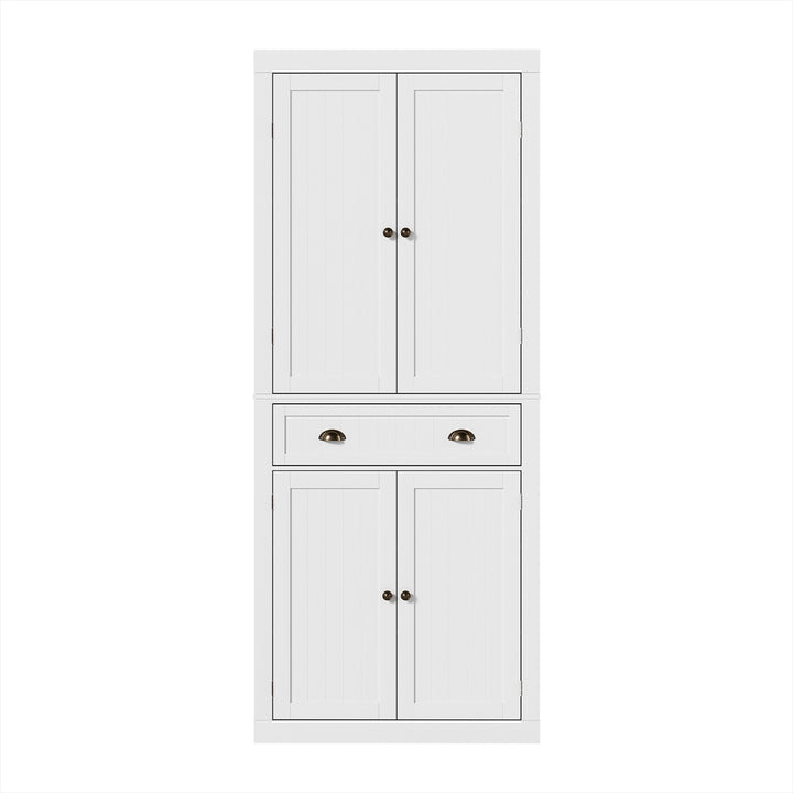 P&F SkyWay Buffet Sideboard Cupboard Cabinet White