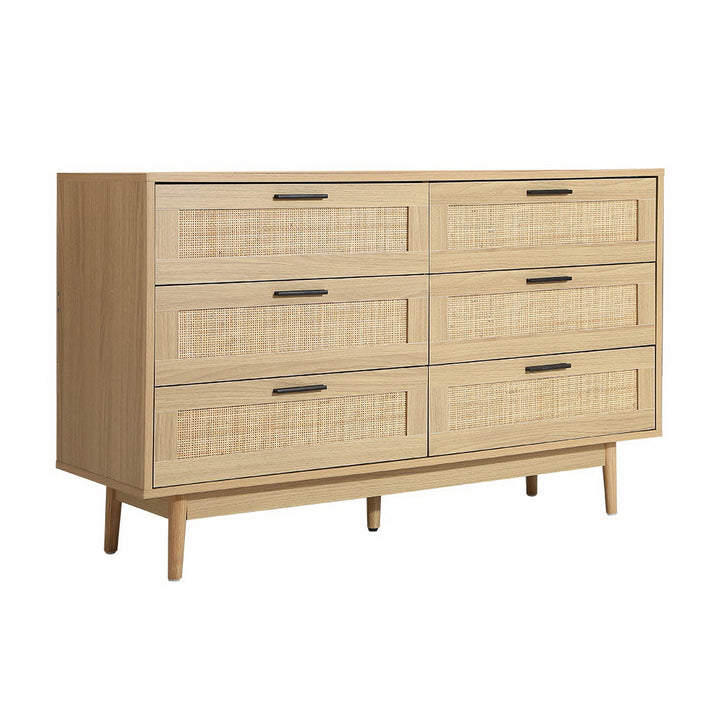 P&F ZennHome 6 Chest of Drawers - Hexa Oak