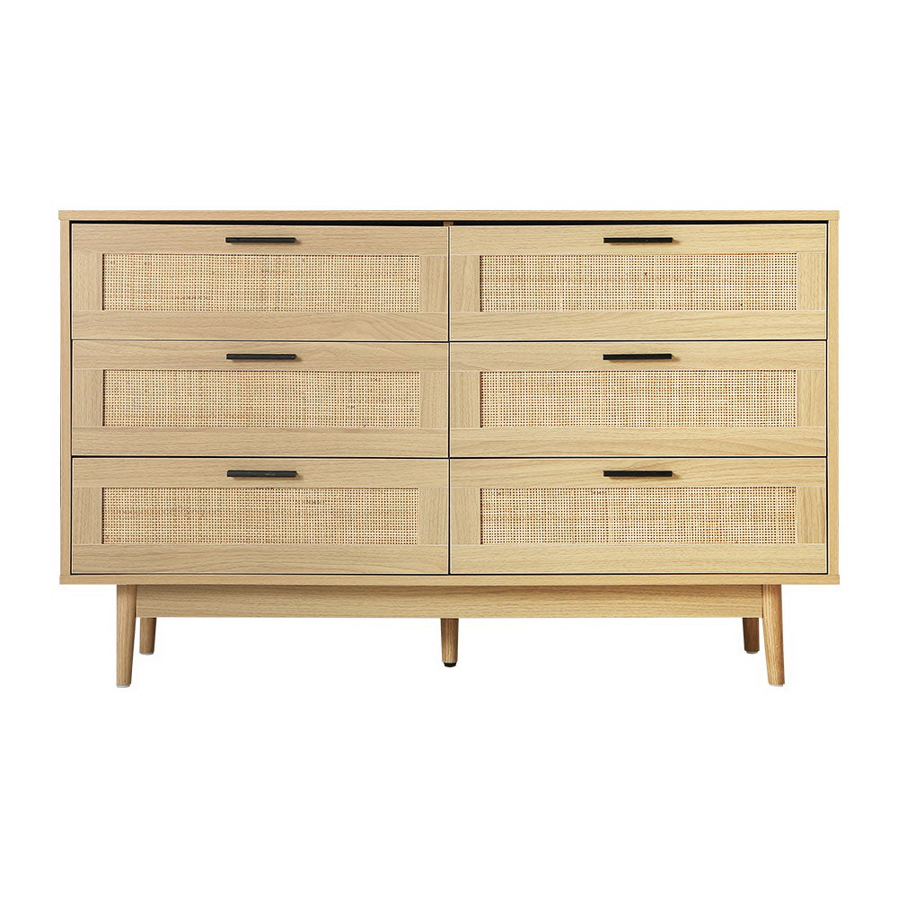 P&F ZennHome 6 Chest of Drawers - Hexa Oak