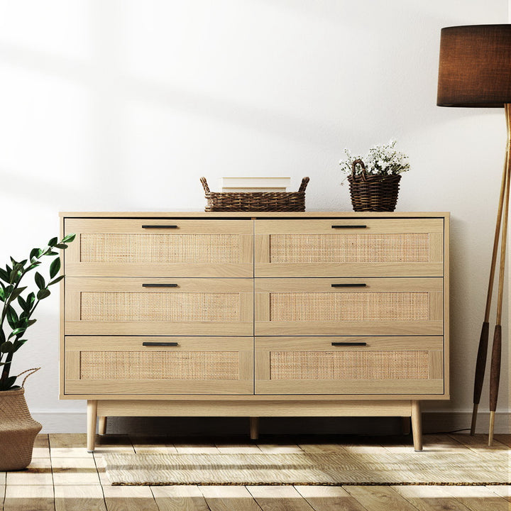 P&F ZennHome 6 Chest of Drawers - Hexa Oak