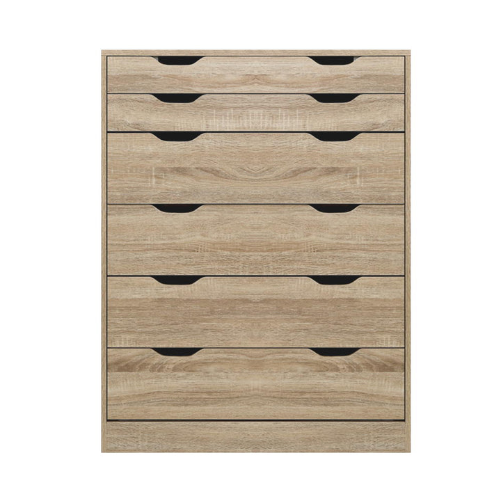 P&F ZennHome 6 Chest of Drawers -  Handy Oak