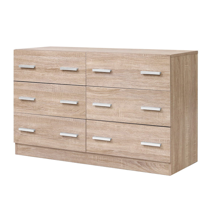 P&F ZennHome 6 Chest of Drawers - Hexa Pine