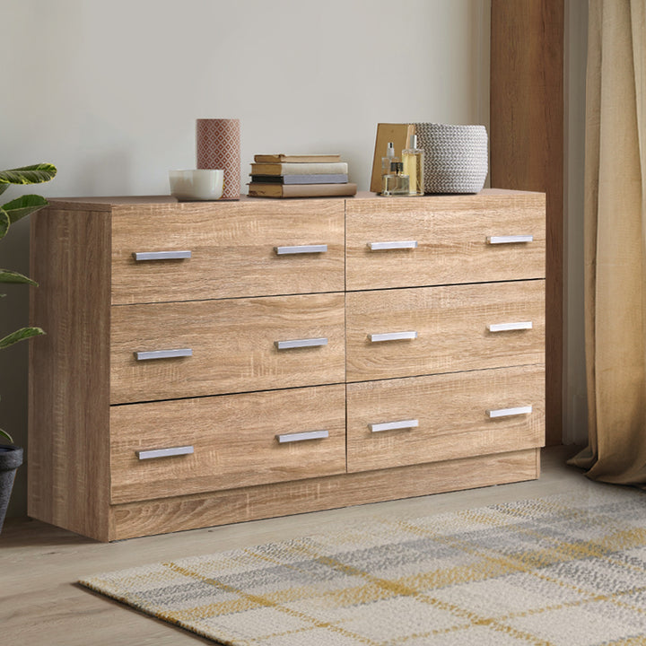 P&F ZennHome 6 Chest of Drawers - Hexa Pine