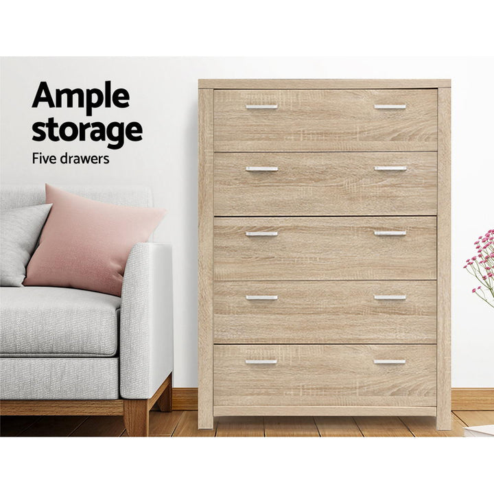 P&F ZennHome 5 Chest of Drawers - Penta Pine