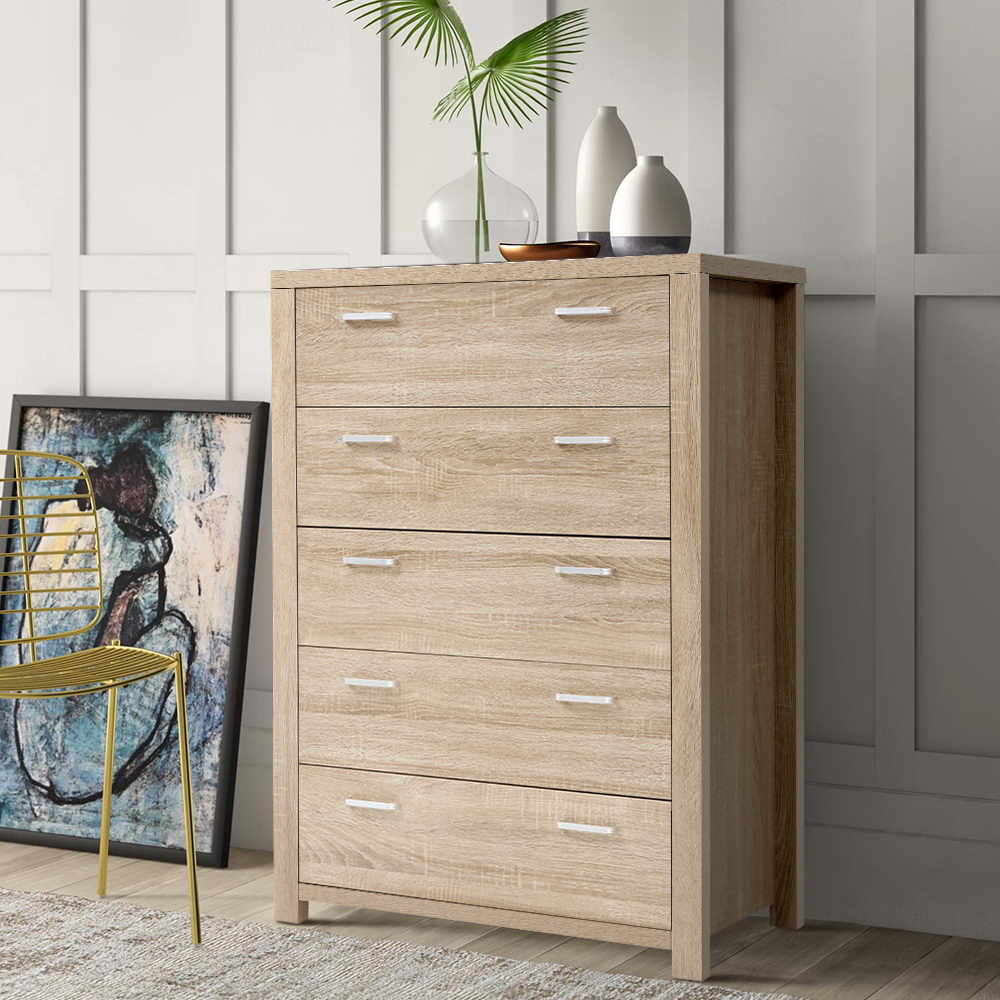 P&F ZennHome 5 Chest of Drawers - Penta Pine