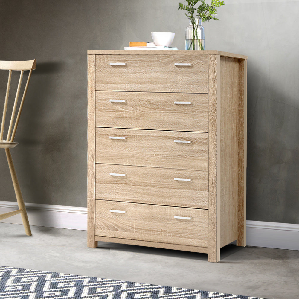 P&F ZennHome 5 Chest of Drawers - Penta Pine