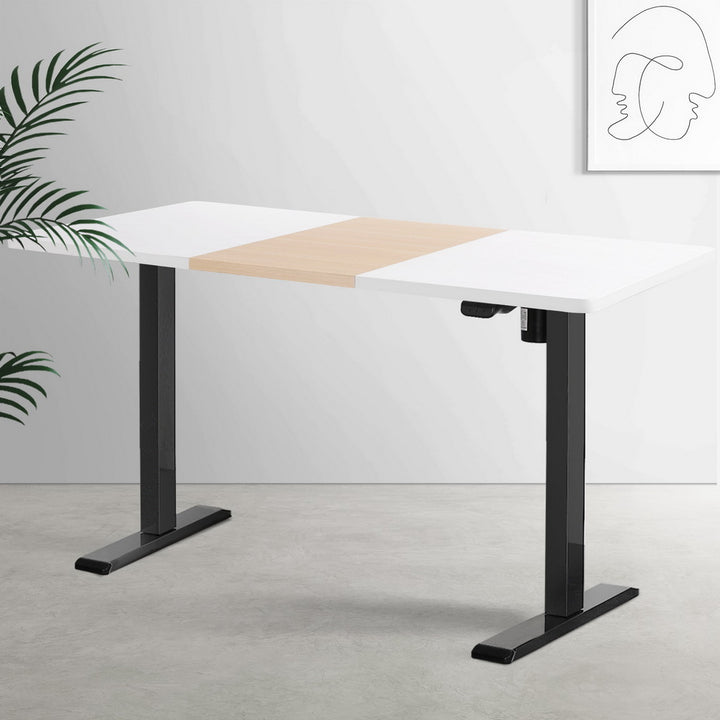 P&F ZennHome Motorised Standing Desk Sit Stand Desks 140CM