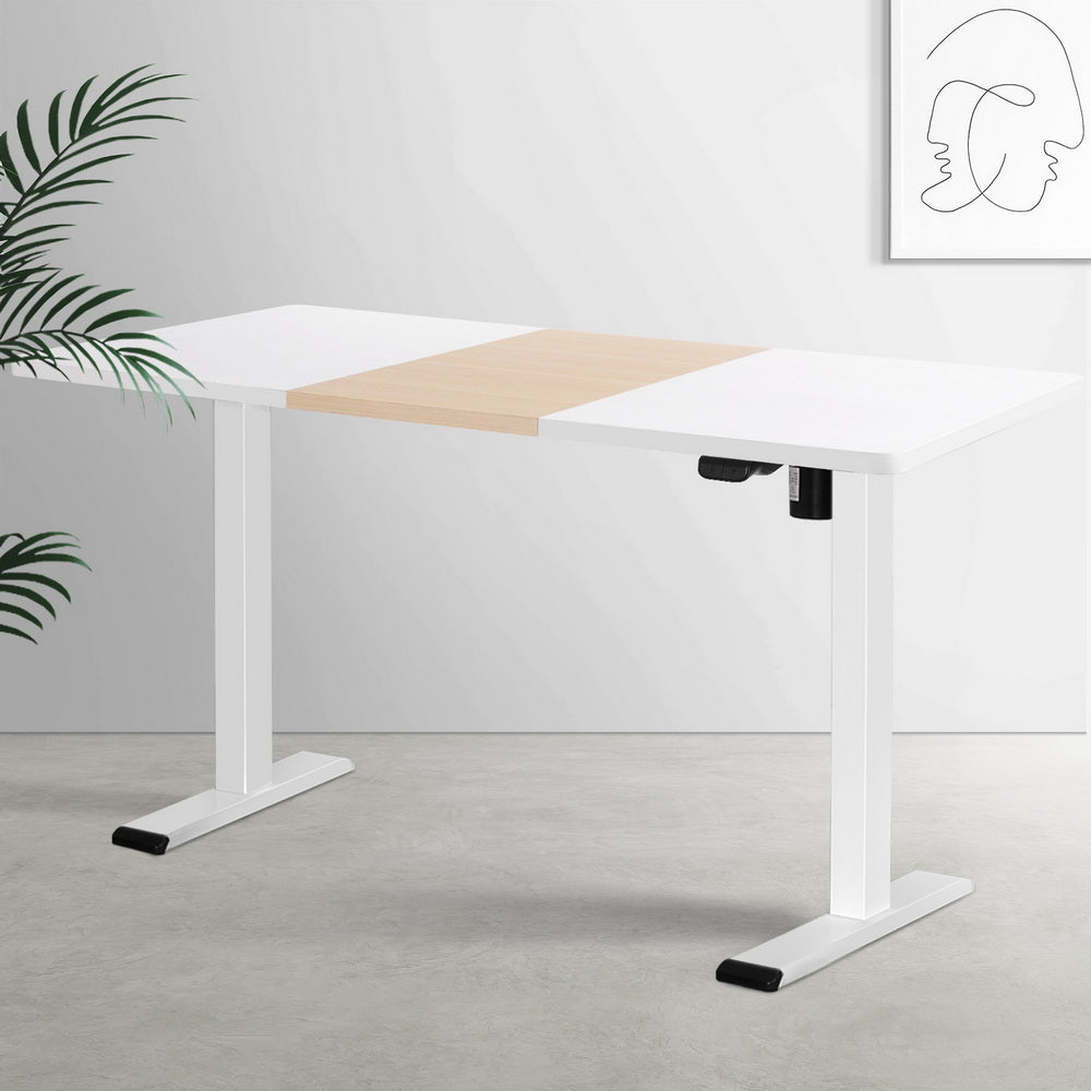 P&F ZennHome Electric Standing Desk Sit Stand Desks 140CM