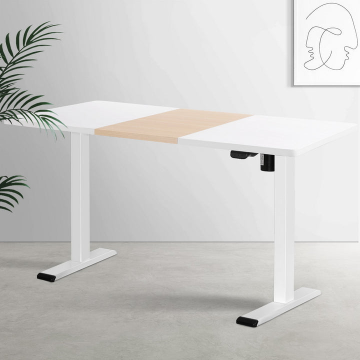 P&F ZennHome Electric Standing Desk Sit Stand Desks 140CM