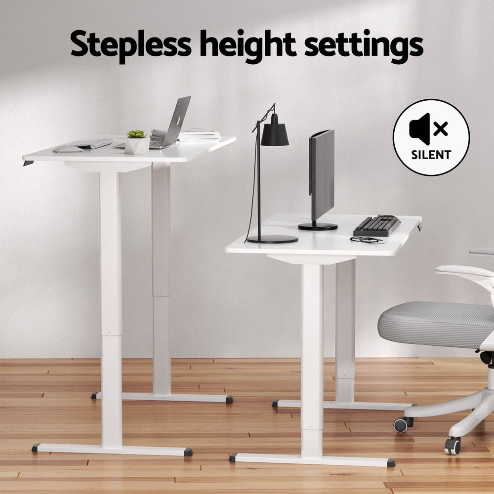 P&F ZennHome Electric Standing Desk Sit Stand Desks 120CM