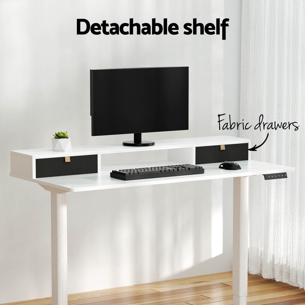 P&F ZennHome Electric Standing Desk Sit Stand Desks 120CM