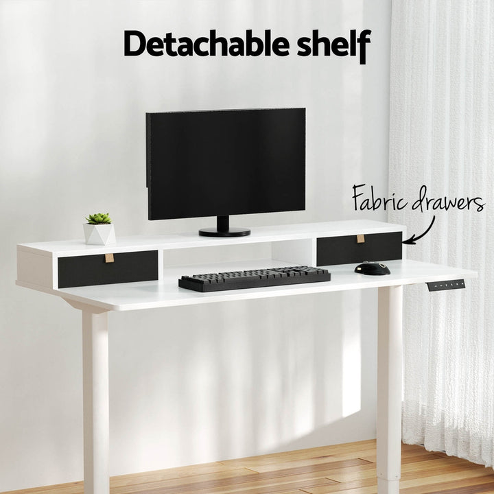 P&F ZennHome Electric Standing Desk Sit Stand Desks 120CM