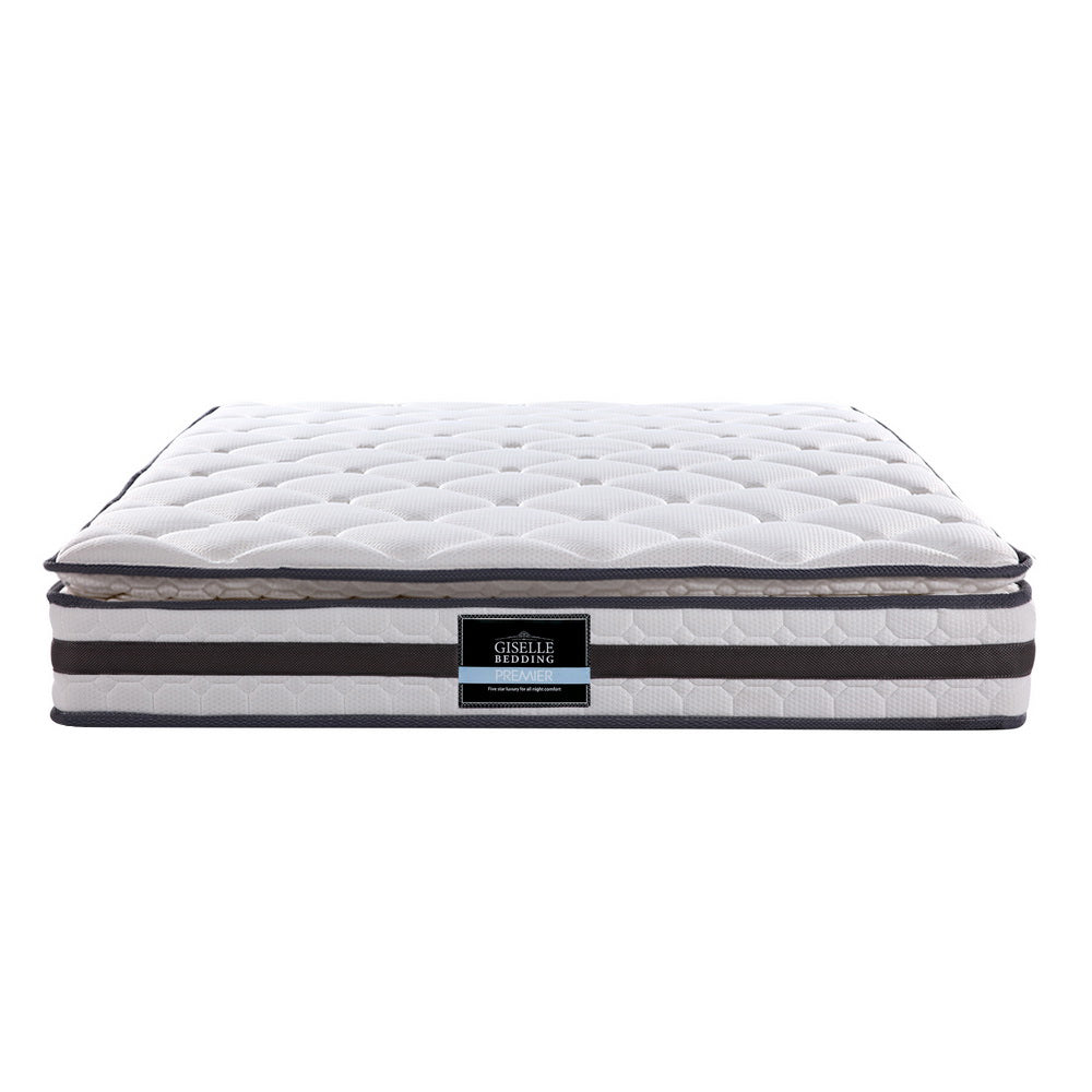 P&F SleepNice Bedding 21cm Mattress Pillow Top Double