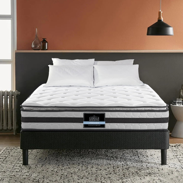 P&F SleepNice Bedding 21cm Mattress Pillow Top Double