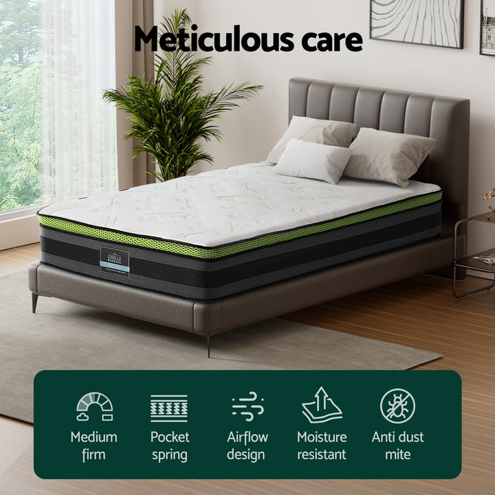 P&F SleepNice Mattress Cool Gel Foam 30cm Single