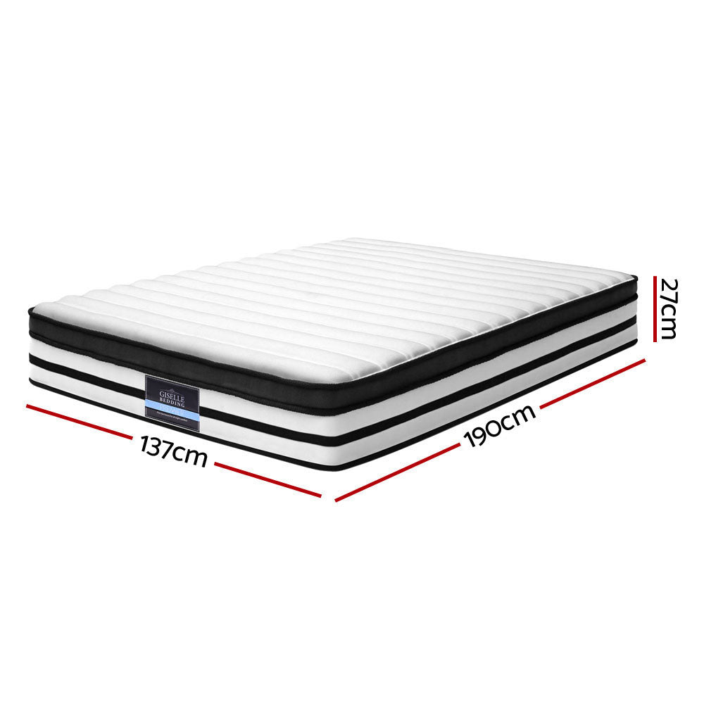 P&F SleepNice Bedding 27cm Mattress Euro Top Double