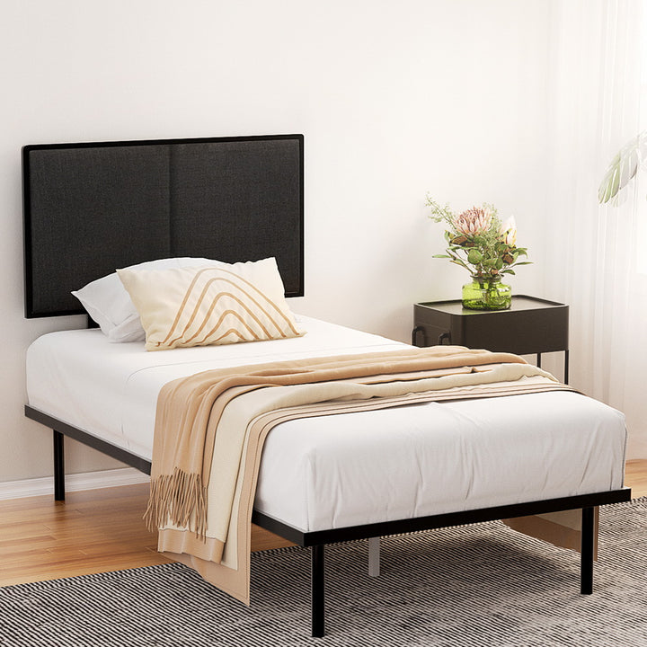 P&F BohoNest Bed Frame King Single Size Metal Frame Noelle