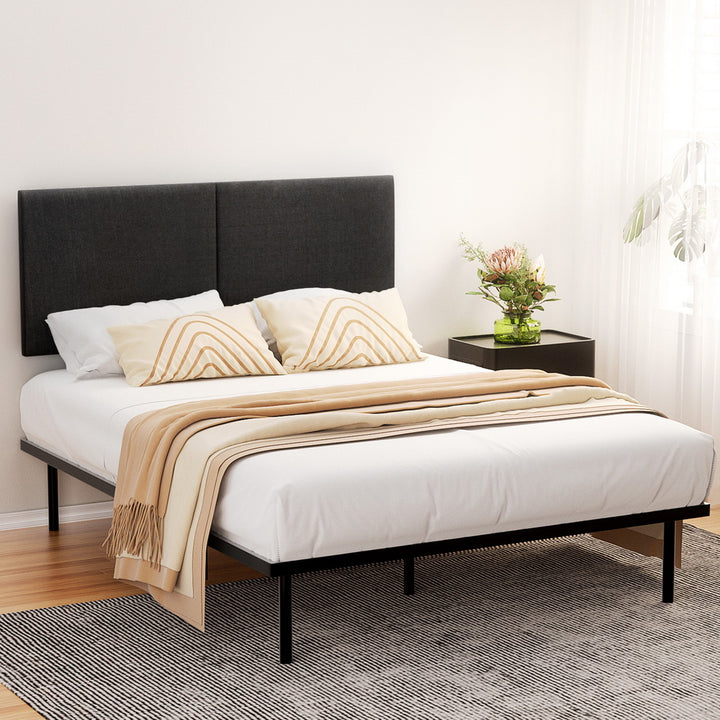 P&F BohoNest Bed Frame Queen Size Metal Frame Noelle