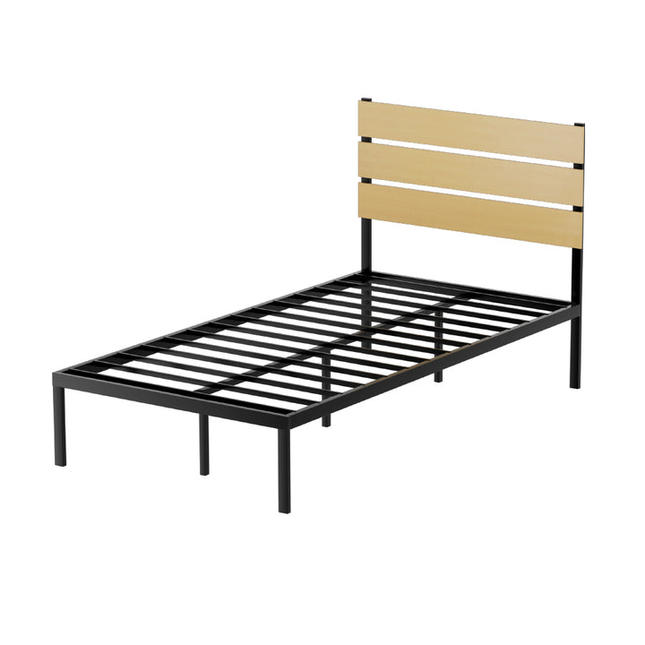 P&F SkyWay Bed Frame King Single Size Metal Base Mattress Platform Foundation PAULA