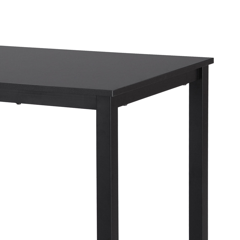 P&F ZennHome Computer Desk Home Office Study Table Black 120CM