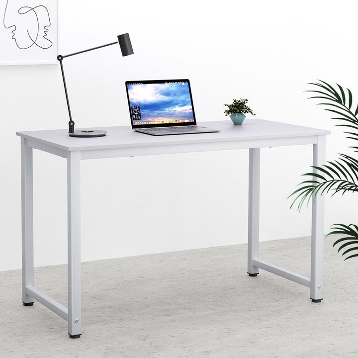 P&F ZennHome Computer Desk Home Office Study Table White 120CM