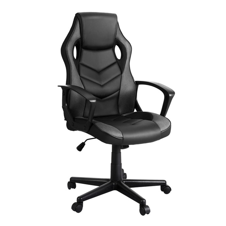 P&F ZennHome Gaming Office Chair Computer Chairs Grey