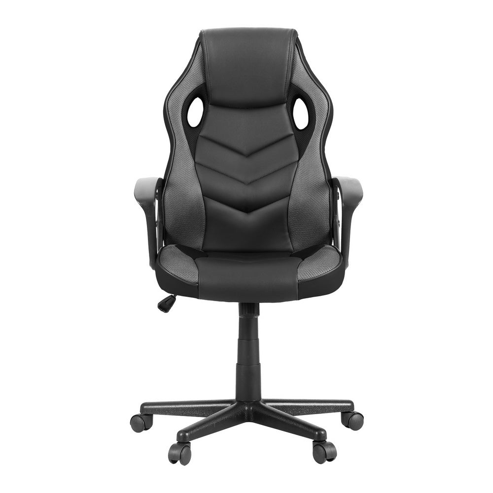 P&F ZennHome Gaming Office Chair Computer Chairs Grey