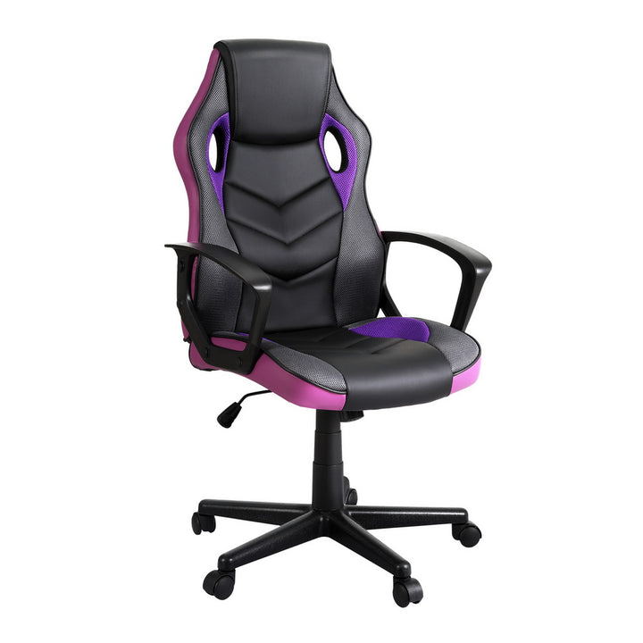 P&F ZennHome Gaming Office Chair Computer Chairs Purple