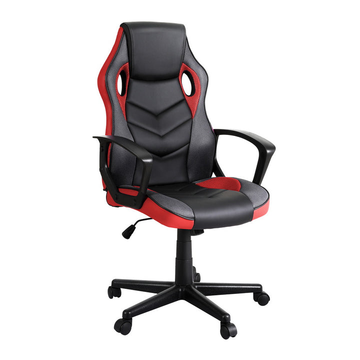 P&F ZennHome Gaming Office Chair Computer Chairs Red