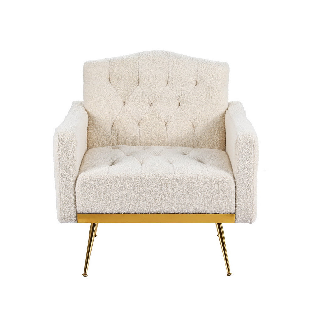 P&F ZennHome Armchair Boucle Beige Nicole