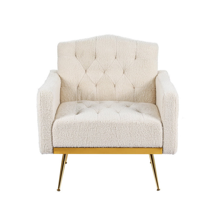 P&F ZennHome Armchair Boucle Beige Nicole