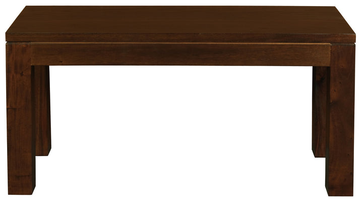 P&F ZennHome Rela Solid Timber Bench 90 x 35 cm (Mahogany)