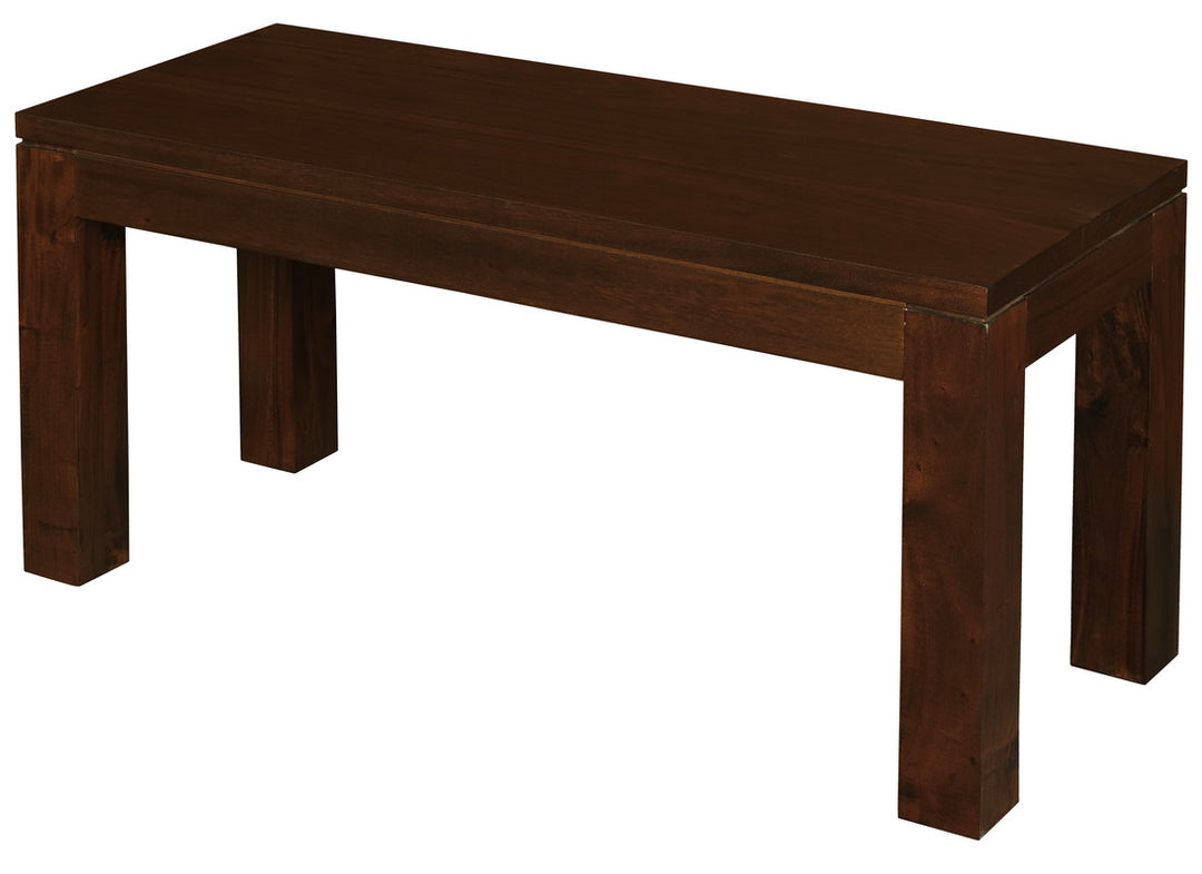 P&F ZennHome Rela Solid Timber Bench 90 x 35 cm (Mahogany)