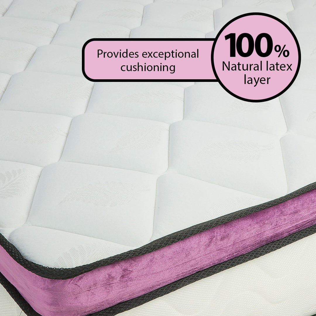 P&F DreamEz King Mattress Visco Cool Gel Infused Memory Foam Euro Top Pocket Spring 30cm