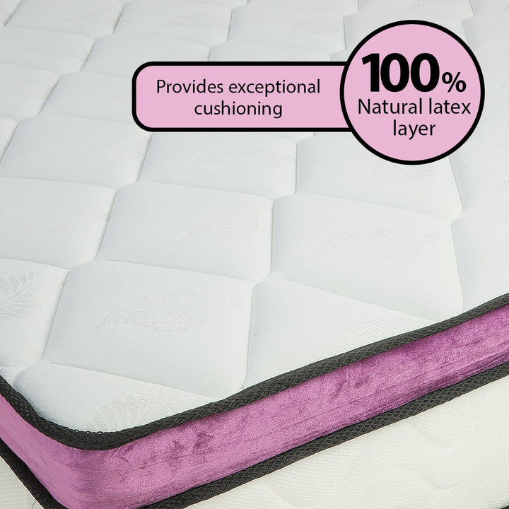 P&F DreamEz King Mattress Visco Cool Gel Infused Memory Foam Euro Top Pocket Spring 30cm