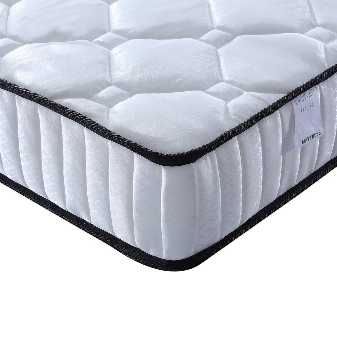 P&F DreamEz King Single Size Mattress Pocket Spring High Density Foam For Bed