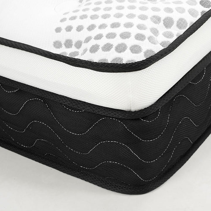 P&F DreamEz Double Mattress Bed Size Euro Top Topper 5 Zone Spring Foam 32cm