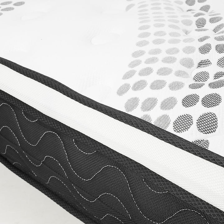 P&F DreamEz Double Mattress Bed Size Euro Top Topper 5 Zone Spring Foam 32cm