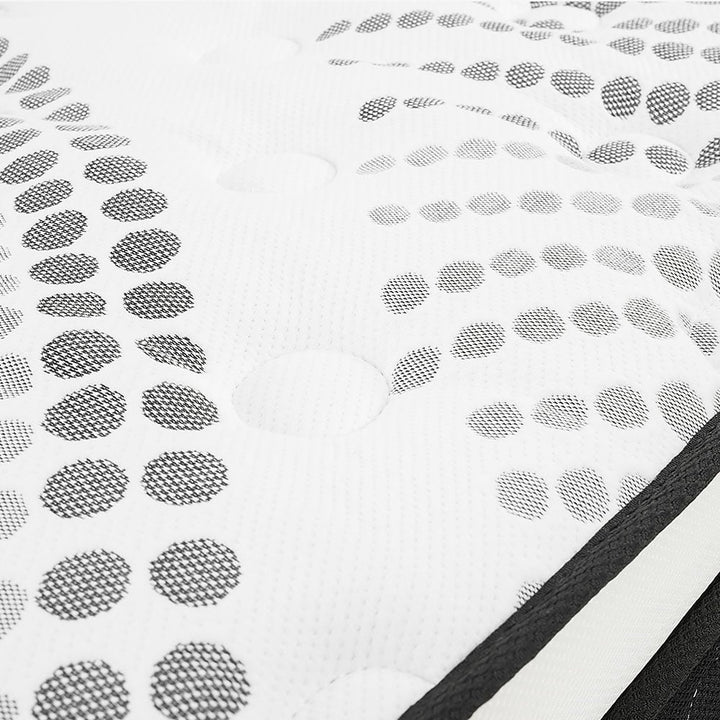 P&F DreamEz Double Mattress Bed Size Euro Top Topper 5 Zone Spring Foam 32cm