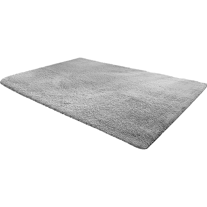 P&F ZennHome 200cm x 140cm Floor Rugs Large Shaggy Rug Area Carpet Bedroom Living Room Mat - Grey