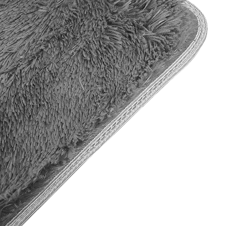 P&F ZennHome 230cm x 160cm Floor Rugs Large Shaggy Rug Area Carpet Bedroom Living Room Mat - Grey