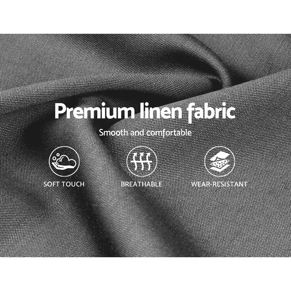 P&F FabSeries Token Double Full Size Gas Lift Bed w/ Storage Platform Fabric